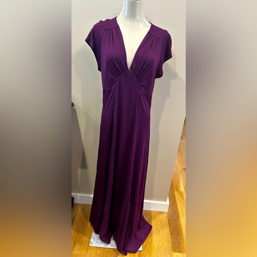 British brand knit maxi dress